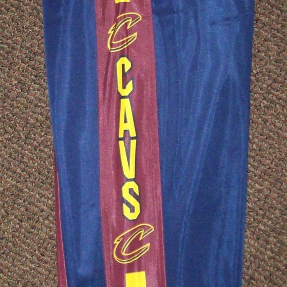CLEVELAND CAVALIERS CAVS STARTER Sweat Pants with sewn STARTER Logo BLUE - Picture 2 of 8
